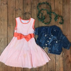 Girl’s Summer dress and jean jacket
